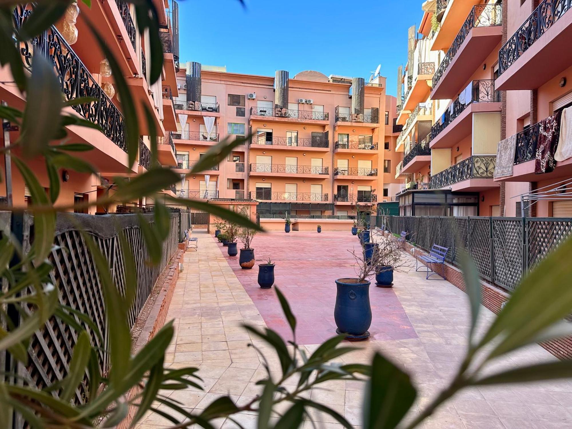 Majorelle House Vicino Ai Giardini Vista Splendida Apartment Marrakesh Bagian luar foto