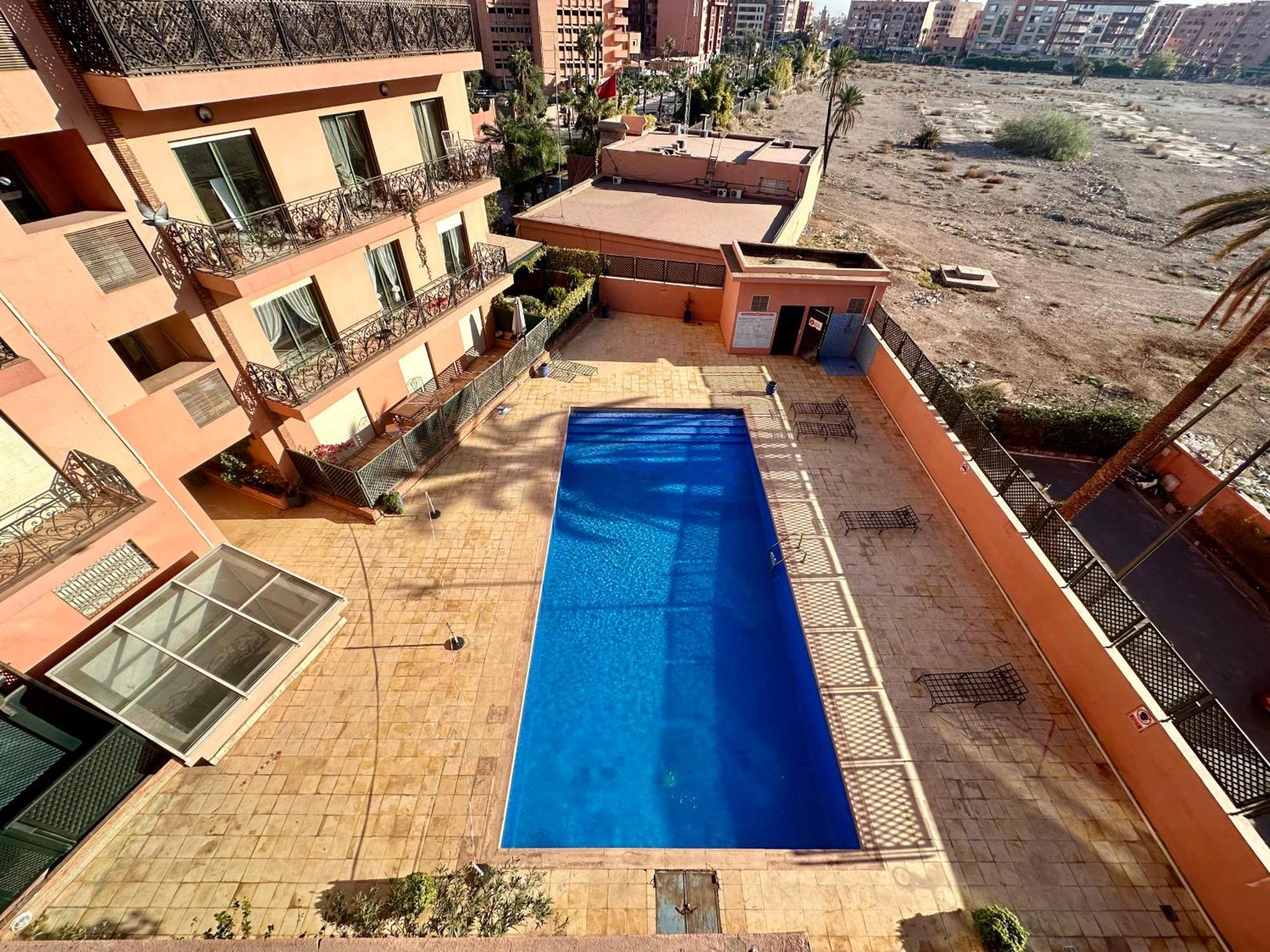 Majorelle House Vicino Ai Giardini Vista Splendida Apartment Marrakesh Bagian luar foto