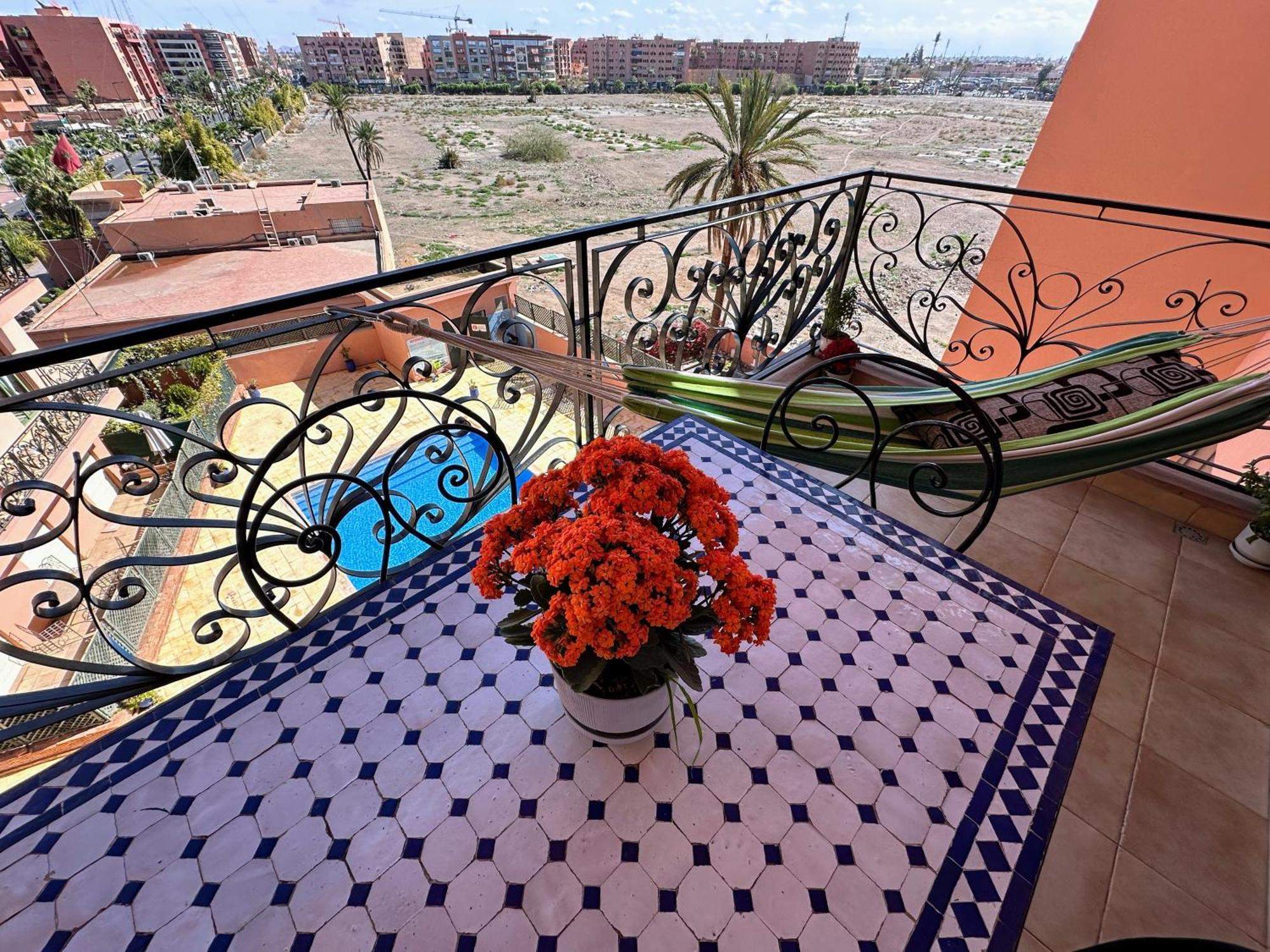 Majorelle House Vicino Ai Giardini Vista Splendida Apartment Marrakesh Bagian luar foto